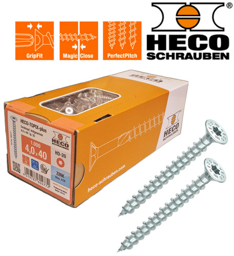 Spanplattenschrauben torx heco - spanplattenschrauben,
