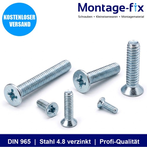 Senkkopfschrauben din 965 iso - senkkopfschrauben,